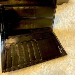 🖤🐑💎Authentic Rare CHANEL Lambskin Long Wallet